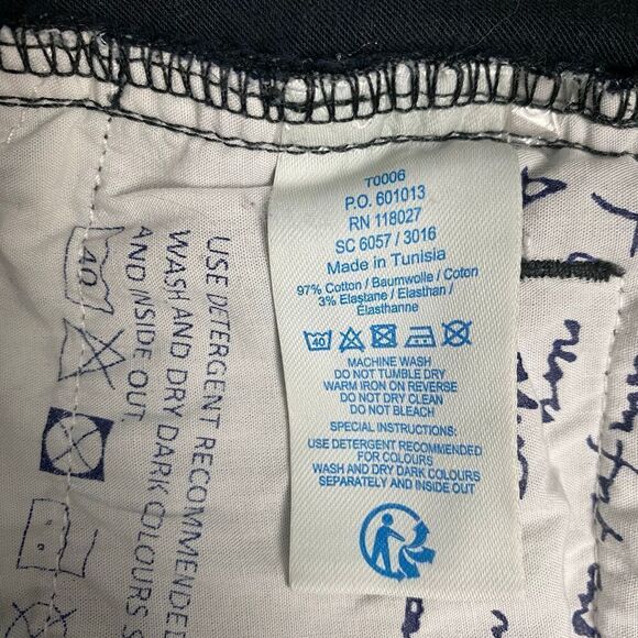 Boden Brighton Biker Black Jeans size 14 - Picture 5 of 5